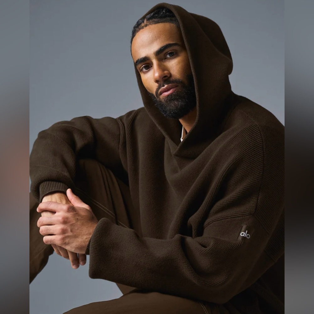 Alo Scholar Hoodie Espresso Brown
